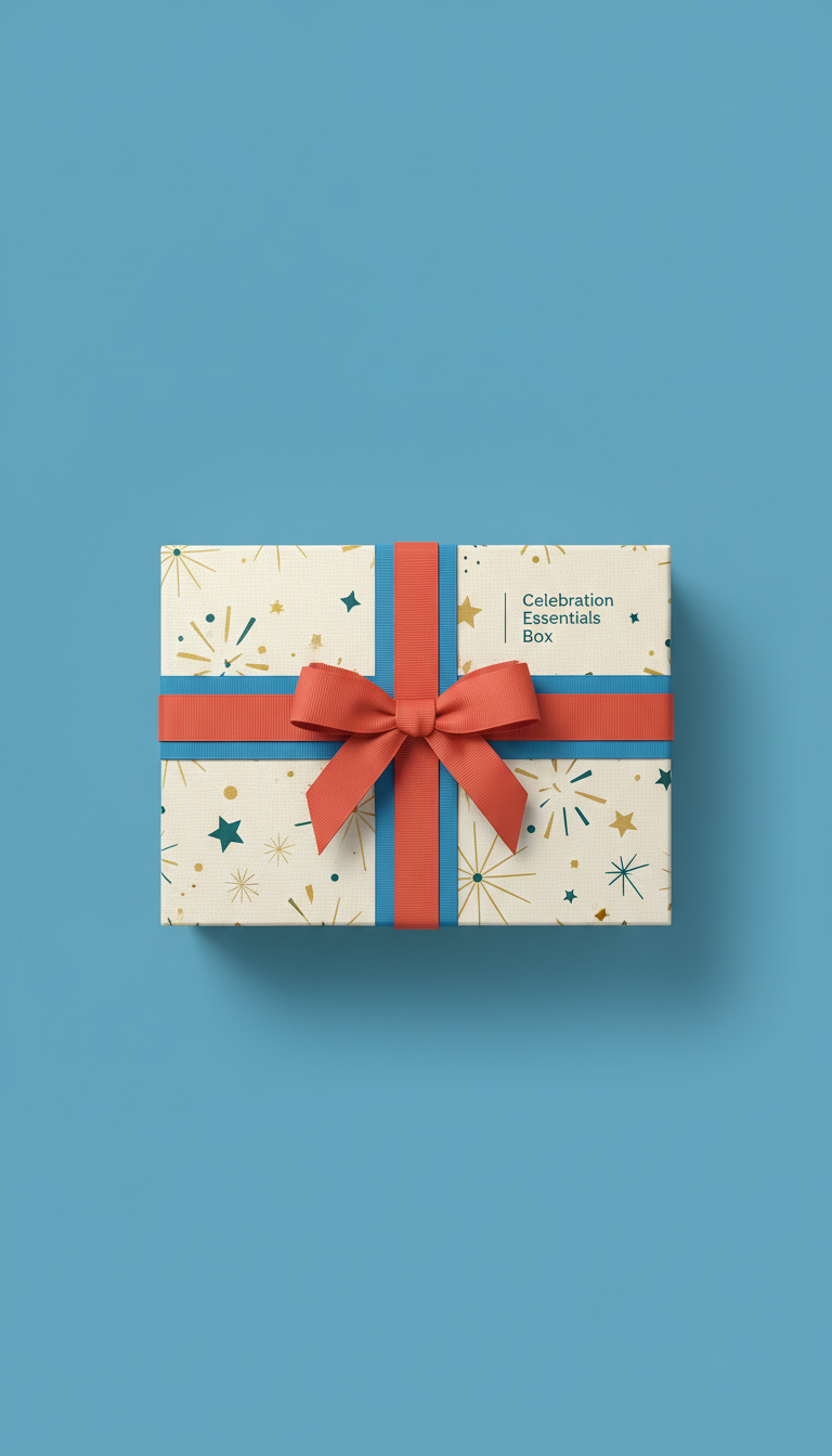 Celebration Essentials Box with Colorful Keepsakes
