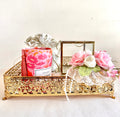 Glass wedding return favour