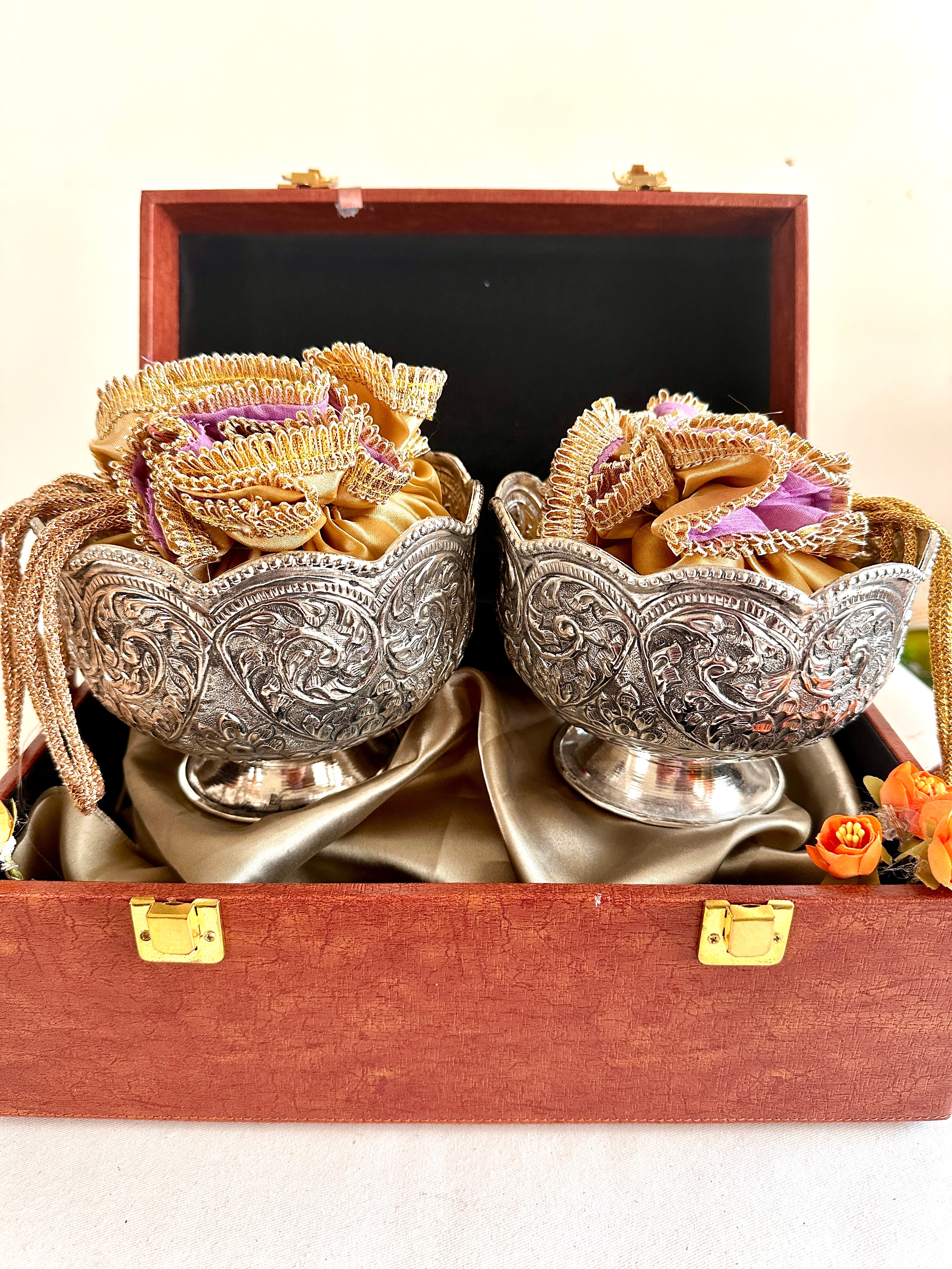 German silver wedding gift